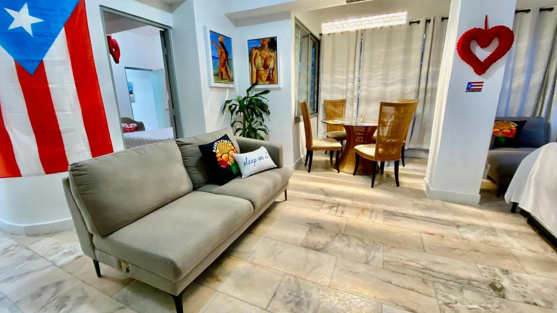 In The Heart Of Condado A 2 Bedroom Apartment Balcony San Juan