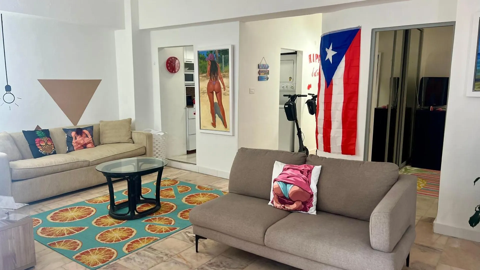 In The Heart Of Condado A 2 Bedroom Apartment Balcony San Juan