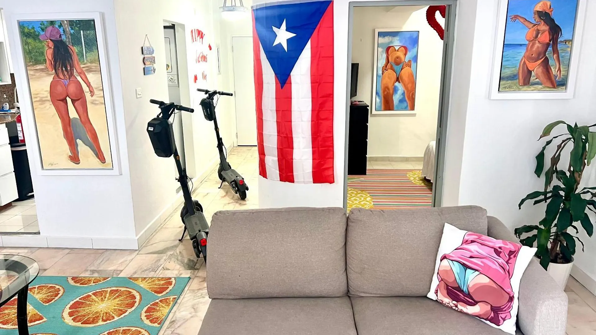 In The Heart Of Condado A 2 Bedroom Apartment Balcony San Juan Puerto Rico
